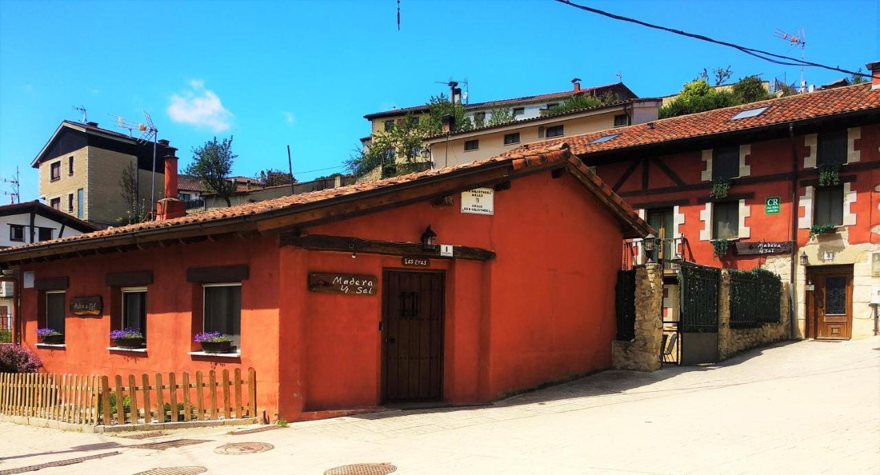 Casa Rural Madera Y Sal Салинас-де-Аньяна Экстерьер фото