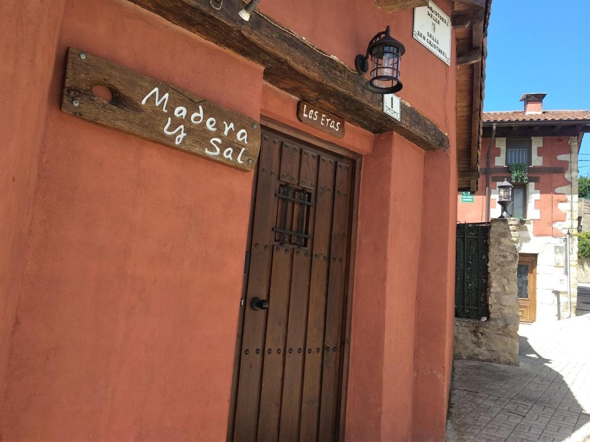 Casa Rural Madera Y Sal Салинас-де-Аньяна Экстерьер фото